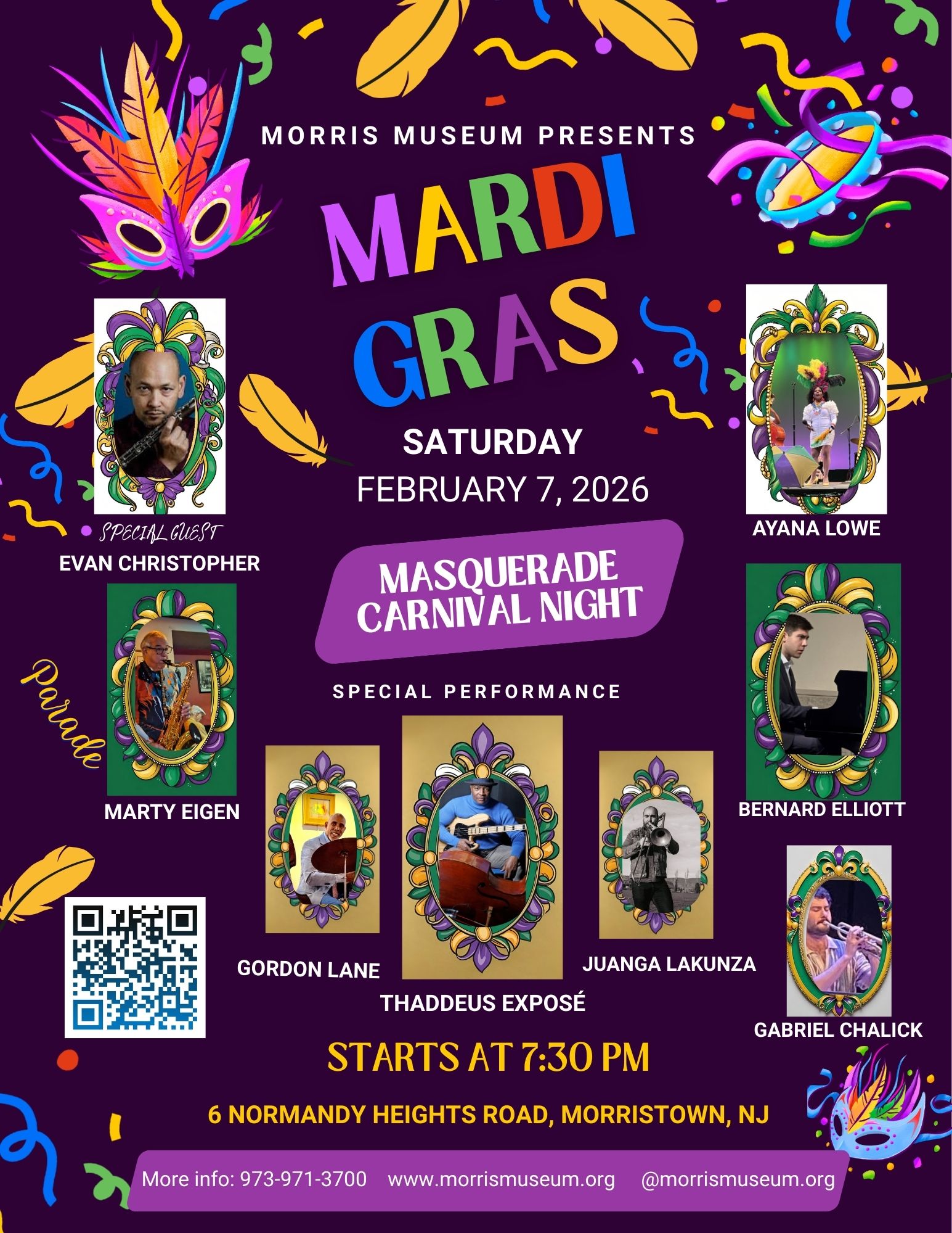 Celebrate Mardi Gras with Thaddeus Exposé